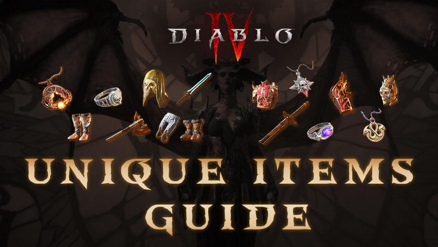 unique items guide